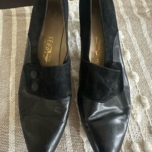 Salvatore Ferragamo Black Heels